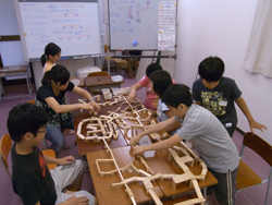 平面から立体へ展開